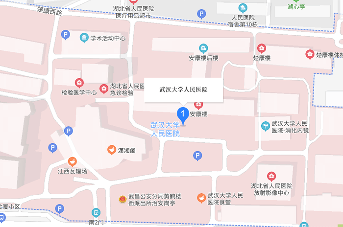 湖北省人民医院环境图