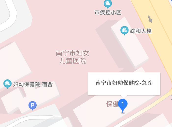 南宁市妇女儿童医院环境图